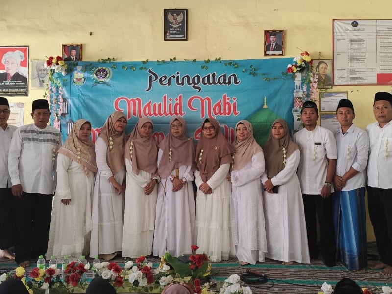 PERINGATAN MAULID NABI MUHAMMAD SAW 1447H / 2025 DI SD NEGERI 1 PELEYAN KAPONGAN