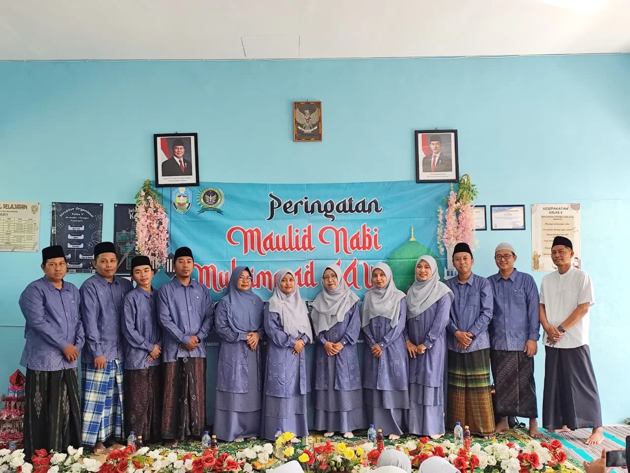 Peringatan Maulid Nabi Muhammad SAW di SDN 1 Peleyan Kapongan